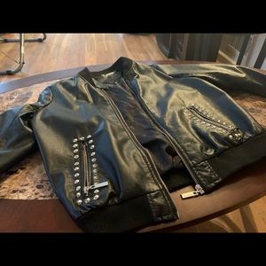 leather jacket